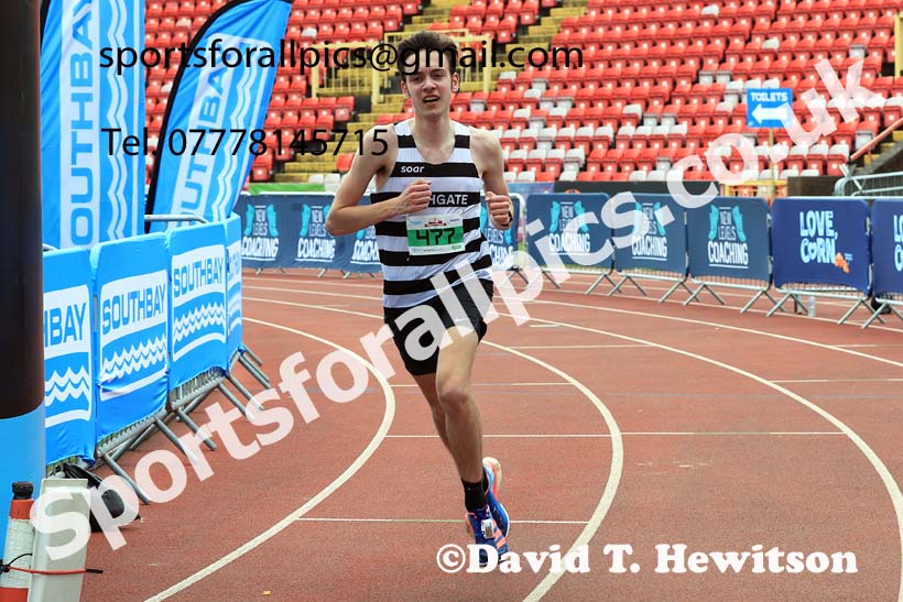 Gateshead 10k, 2024 Gateshead Marathon, Half Marathon and 10k, Gateshead Stadium.  Photo: David T. Hewitson/Sports for All Pics